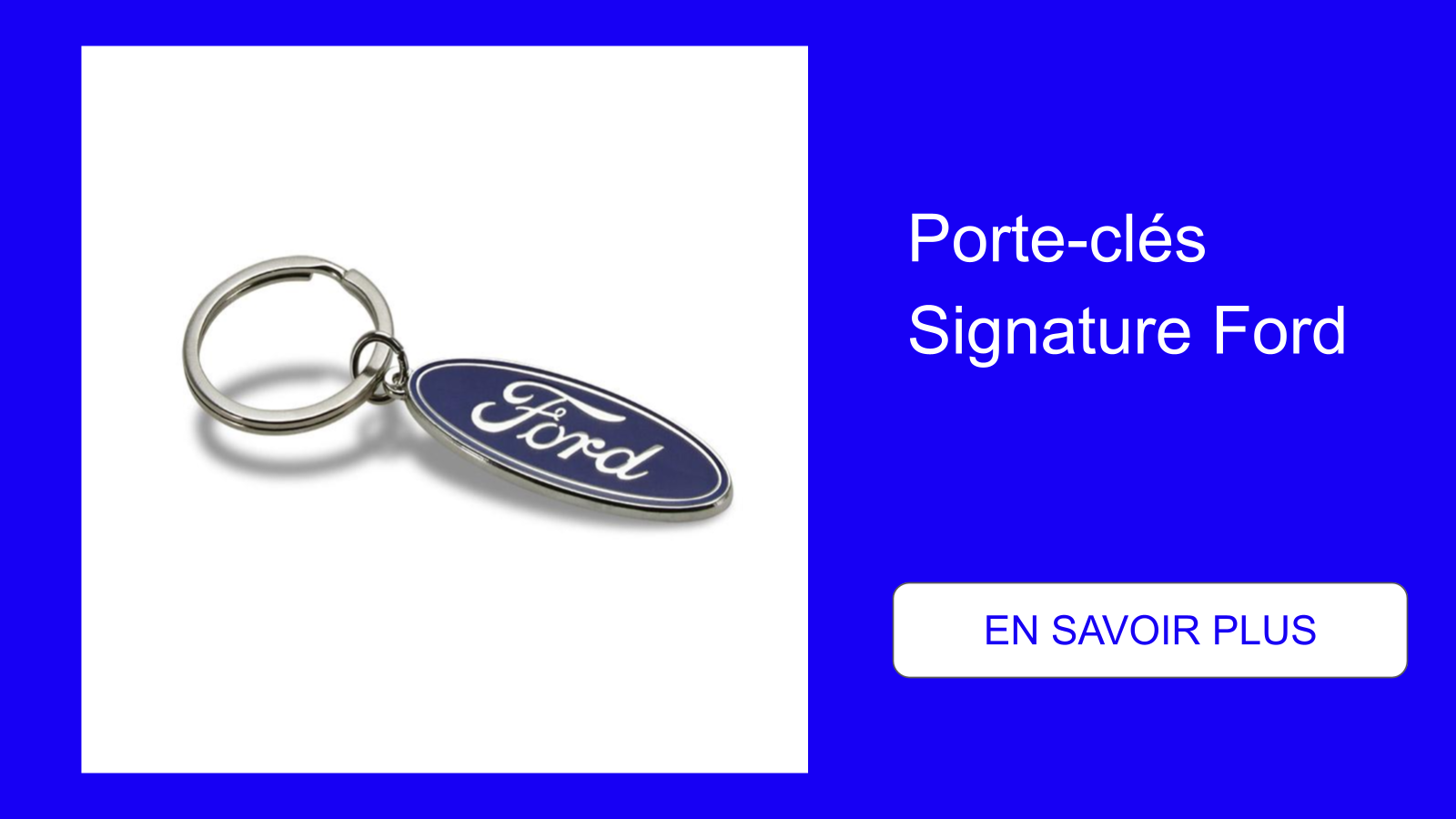 Porte-clés Signature Ford